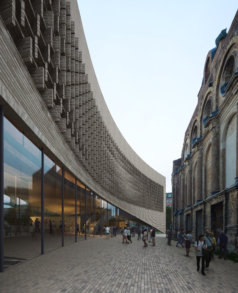 O Exilmuseum é o mais novo projeto arquitetônico que vai ser construído na capital da Alemanha. O resultado de uma competição internacional de design saiu em meados de Agosto de 2020 e o pessoal da Dorte Mandrup saiu vitoriosa com um trabalho bem interessante.
