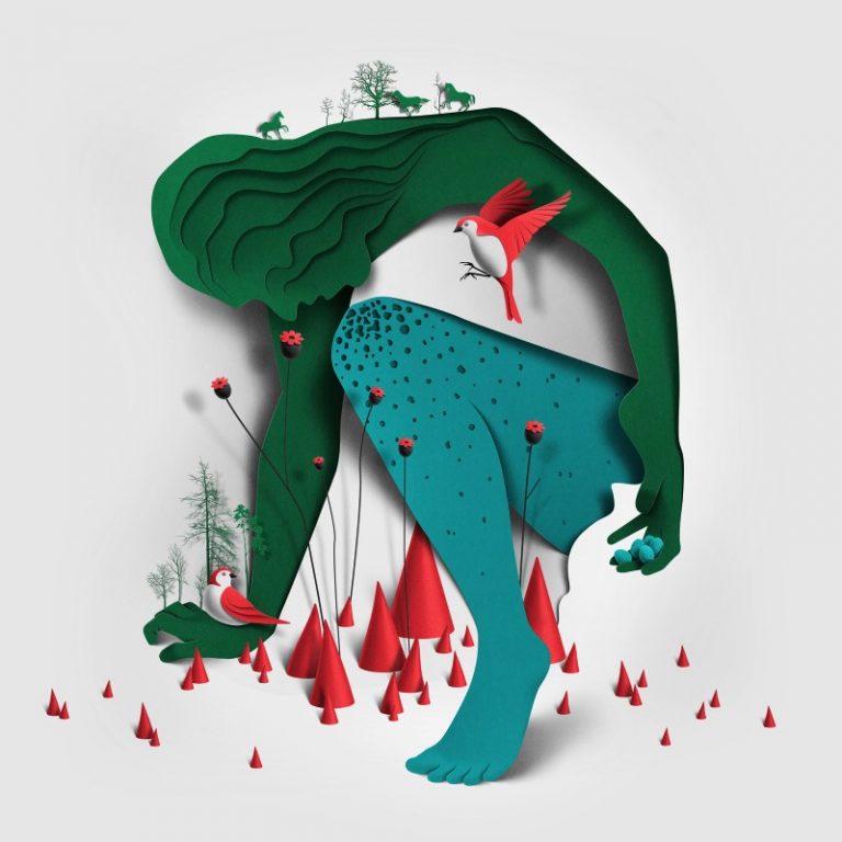 As Ilustrações de Eiko Ojala via @pristinaorg